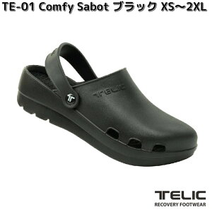 TE-01�@�e���b�N�@���J�o���[�T���_���@�R���t�B�[�T�{�[�@�u���b�N�@XS�`2XL�@�j�����p�@TE01�y���������i����E�����������j�z�y���[�J�[�����i�z�y����/����s�zTELIC�@Comfy Sabot�@�i�[�X