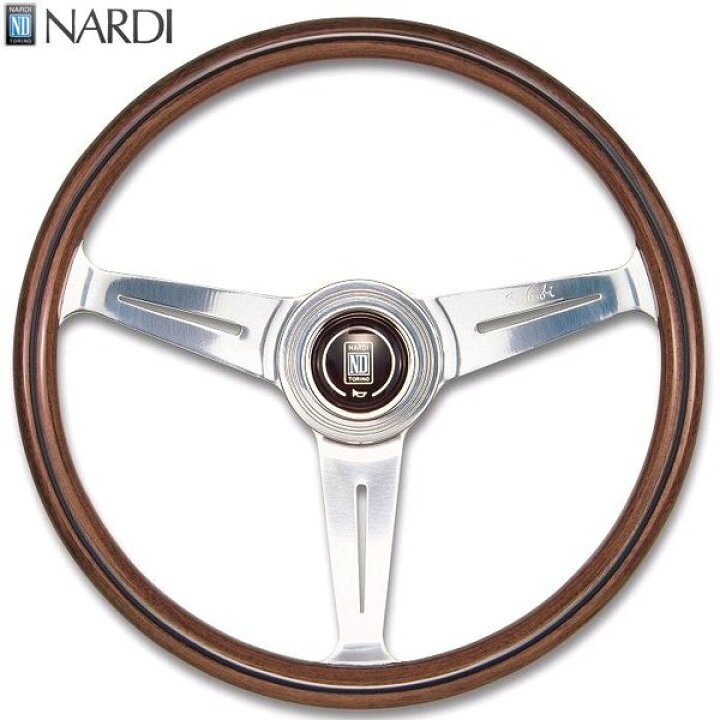 楽天市場】NARDI ナルディ N140 ウッド&ポリッシュスポーク 