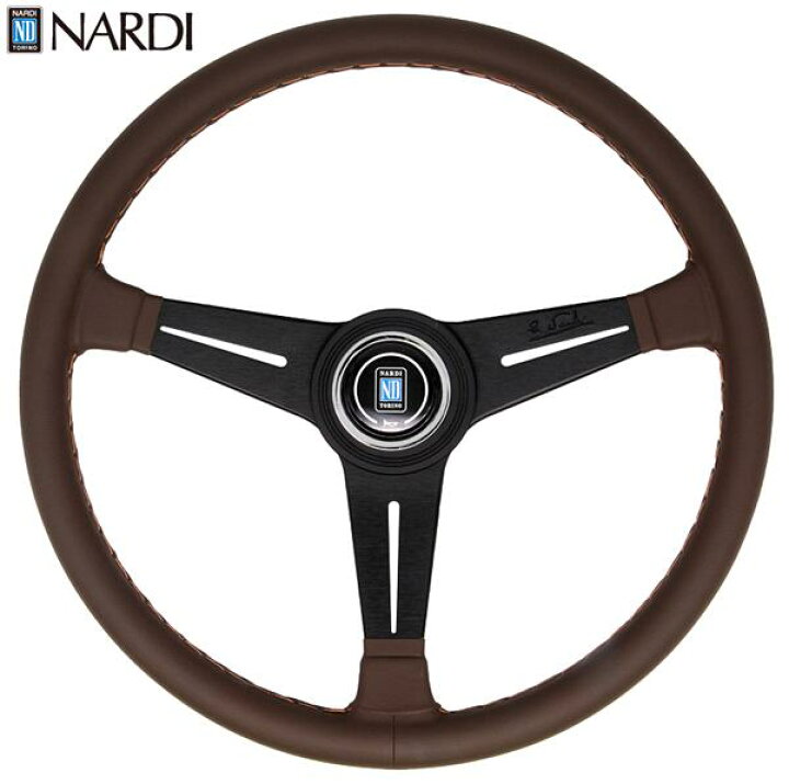 楽天市場】ナルディ NARDI N522 ND クラシック 38 ブラウンスムース 