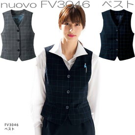 FOLK フォーク　FV3046　ベスト　レディース　全2色【お取り寄せ製品】【女性用　事務服　営業　受付嬢　リクルート　スーツ　制服】