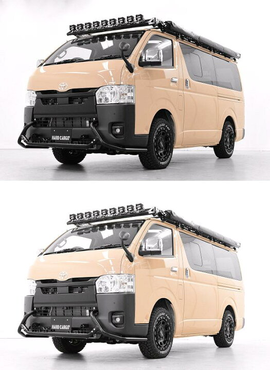 楽天市場】HARD CARGO ハードカーゴ トヨタ ハイエース標準ボディ 200 