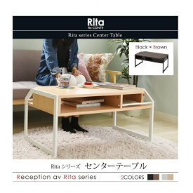 ジェイケイプラン　RT-007-WH　Rita　センターテーブル ローテーブル Rita 北欧風 ホワイト【組立式】【メーカー直送品】【同梱／代引不可】