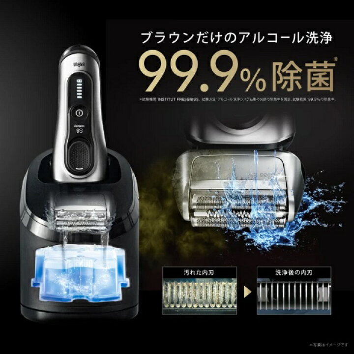 楽天市場】BRAUN ブラウン シリーズ8 8563cc-V 電気シェーバー 5in1 