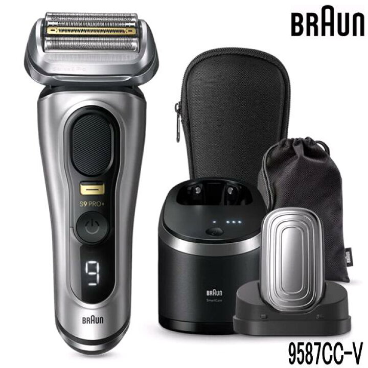 楽天市場】BRAUN ブラウン シリーズ9 Pro+ 9587cc-V 電気シェーバー 
