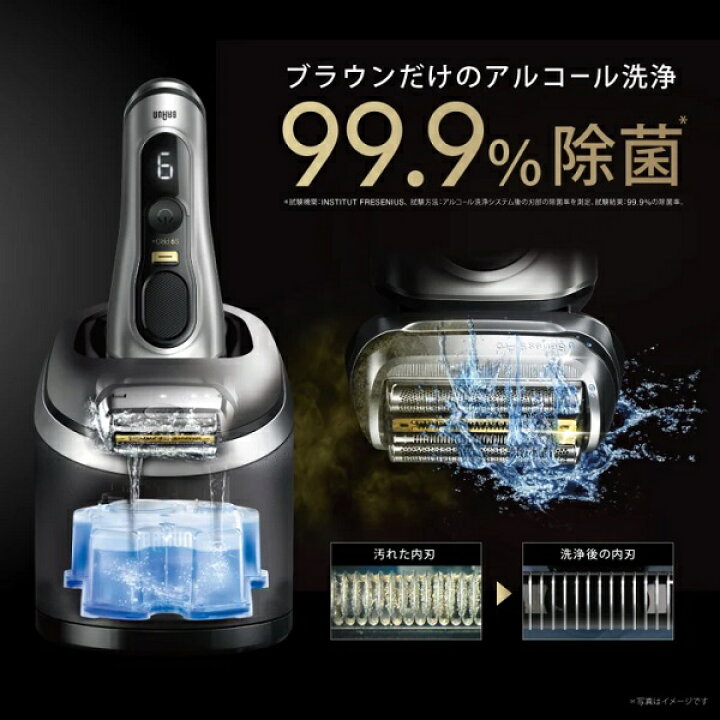 楽天市場】BRAUN ブラウン シリーズ9 Pro+ 9587cc-V 電気シェーバー 