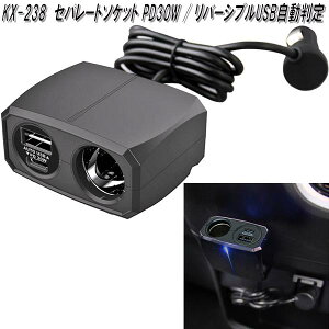JV@KX-238@Zp[g\Pbg PD30W / o[VuUSB@24VԑΉ@KX238y񂹏izJ[pi@X}[gtH@Q[@@[d@USB|[g@