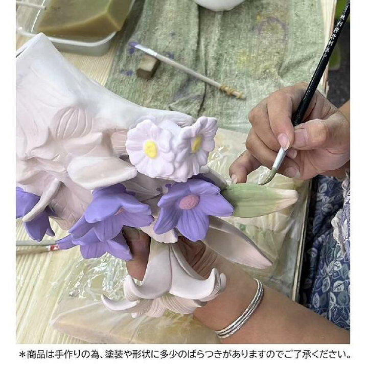 楽天市場】花RENNU P24-0881-YE カレンヌ 墓花 S ユリ イエロー 1対(2 