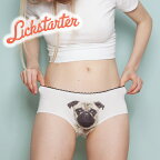 犬プリントショーツ Lickstarter socialite リックスターター犬 レディースアンダーウェア レディース パンツ 下着 ショーツ 犬の下着