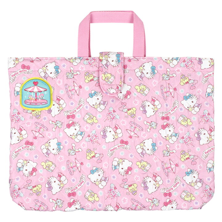 楽天市場 刺繍可 新柄 ハローキティ キルトレッスンバッグ大 ピンク 安全なお名前ワッペン付き マチ付き大容量のキルティングレッスンバッグ 入園入学 通園通学 通園バッグ 通学バッグ キルト キッズ 女の子 Hello Kitty キティちゃん サンリオ Sanrio 名入れ 楽天市場 刺繍可 新柄 ハローキティ キルトレッスンバッグ大 ピンク 安全なお名前ワッペン付き マチ付き大容量のキルティングレッスンバッグ 入園入学 通園通学 通園バッグ 通学バッグ キルト キッズ 女の子 Hello Kitty キティちゃん サンリオ Sanrio 名入れ