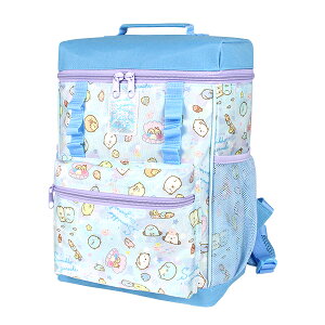 【刺繍可】すみっコぐらし スクエアリュック スクエア型でしっかり入る デイパック リュックサック バックパック リュック キッズ 女の子 子供 子ども しろくま ぺんぎん 名入れ すみっこ