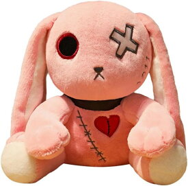 ぬいぐるみ ウサギ 抱き枕 地雷系 兎 うさぎ 雑貨 置物 縫い包み かわいい 心地が良い 本物そっくり ふわふわ 添い寝 グッズ 寝かしつけ 癒し系 25cm 昼寝枕 贈り物 ピンク 誕生日 子供の