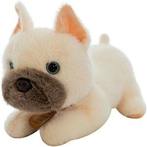 ぬいぐるみ ブルドッグ 抱き枕 かわいい 大きい 肌触り良い クッション 寝かしつけ 癒し系 ねむねむ 気持ちい ふわふわ もちもち 背あて 子供の日 ホワイト1 35cm お誕生日 クリスマス プレ