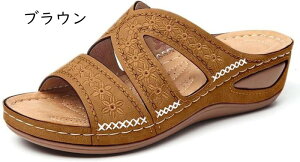 サンダル つっかけ 厚底 レディース サボサンダル スリッパ ミセス 上品 普段履き プレゼント ギフト 贈り物 お祝い ローファー ウェッジミュール サマーサンダル ミュールパンプス 室外履