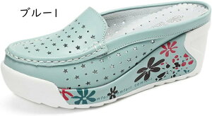 かかとなし スリッポン スニーカー 厚底 レディース ミュール スリッパ 履きやすい 脚長 身長アップ スニーカーサンダル レースアップ 通気性 プラットフォーム 履きやすい 便利 滑り止め