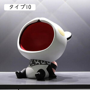 収納ボックス 卓上置物 ねこ 樹脂像 ネコちゃん ムーンモデル彫刻ホームテーブルデコレーション 小物収納ボックス オブジェ 動物 ジュエリー 鍵 腕時計 タイプ5 サングラス F 北欧雑貨 癒し