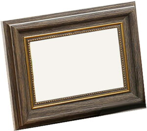 木製 名入れ木製フォトフレーム ブラウン 写真立て フォトスタンド 2L判サイズ 17.9*23cm シンプル お祝い 記録 誕生祝い インテリア 木製 名入れギフト 卒業記念 刻印 名入れ 特別な