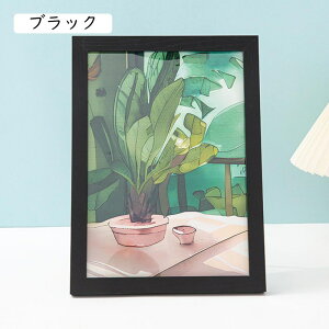 名入れ 文字入れ 可能 ウッド 写真立て L判サイズ ナチュラル 写真フレーム 壁掛け おしゃれ 木製調 12.8*17.8cm フォトフレーム ブラウン ホワイト 結婚祝い 額縁 卒業 入学 プレ