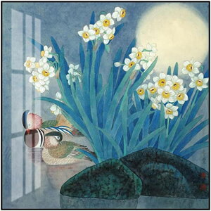 ���n�� �@�̉ԂƗt �f�U�C��07 �������Ǌ|�� ���ؕ� ���R �� ���� �����i �V���v�� ���@�\ �C���e���A �j�� �v���[���g �A�[�g�G�� ���i�� �A�[�g�p�l�� �G�� �Ǌ|���A�[�g 40x40cm