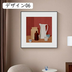 インテリアポスター プリント 50x50cm 壁アート ウォールアート モダン 寝室の装飾 デザイン05 木枠 完成品 ポスター絵画 油絵 リーフ 抽象 インテリア絵画 風水開運 絵画 リビングルーム