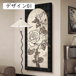 植物 風景画 絵画 装飾画 植物装飾 南国 インテリア 花のポスター 部屋飾り 自然 壁画 風呂 幸運 玄関 木枠付きの完成品 装飾 軽くて取り付けやすい 50x100cm インテリア 花の絵アートパ