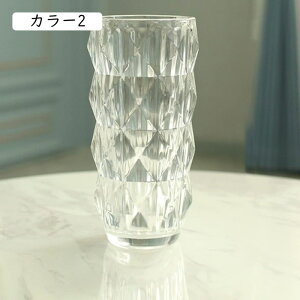 花瓶 ガラス おしゃれ 大きい フラワーベース 花束 枝物 大きな かびん シンプル 北欧風 洋式和式兼用 インテリア雑貨 S 花器 生け花 硝子花器 クリア 透明 リビング 寝室 玄関 書斎 窓辺