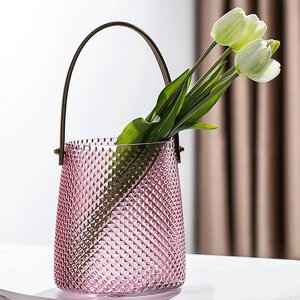 花瓶 おしゃれ 一輪挿し 北欧 ゴールド フラワーベース 透明 花器 かわいい 花びん 大きい 広口 インテリア 飾り リビング 寝室 オフィス 装飾品 卓上花瓶 水栽培 ピンク 生け花 造花 結婚祝