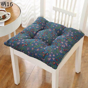 2点セット ざぶとん 座布団 花柄 クッション 油絵柄 42cm 正方形 だきまくら 椅子用 ソファー・椅子・車椅子用 可愛い 体圧分散 腰枕 高弾力 滑り止め ふわふわ 部屋飾り 洗える オフィス 学校