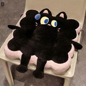 いすのクッション クッキー 動物柄 座蒲団 座ぶとん 犬 兎 猫 丸い 方形 ソファー・いす・車用 厚手 体圧分散 お尻に優しい カワイイ 部屋飾り 腰枕 弾力 瞑想用 ヨガ お昼寝 四季通用 白 黒