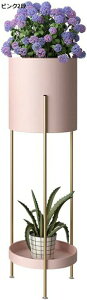 プランタースタンド フラワースタンド フラワーラック 2段 アイアン 防サビ 防水 観葉植物 30KG耐荷重 花棚 花台 鉢置きスタンド 組み立てが簡単