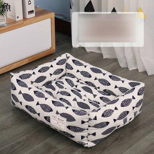 ペットベッド スクエア型 洗える 犬猫兼用 ペットクッション 犬用ベッド 猫ベッド ペットソファー 滑りにくい裏生地 スクエアベッド 猫 両用 お手入れ簡単 耐え噛み 春夏秋冬用 暖かい ぐっ