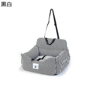 犬 猫用 ペットドライブボックス 座席シート 犬 猫助手席用 飛び出し防止リード付き 超小型犬 自動車後部座席ペットベッド 飛び出し防止 酔い防止 洗える 簡単取り付け 汚れ防止 ドッグカ