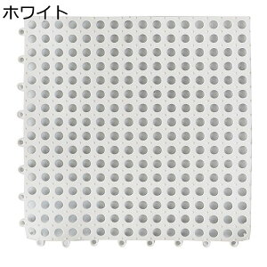 ジョイントバスマット 10枚組 30X30cm 転倒防止 ジョイント ジョイントマット お風呂マット 浴室内マット お風呂 浴槽 滑り止め 洗い場 高齢者 赤ちゃん 子供 介護用 大判 排水穴付き シャワー