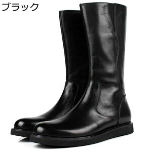 騎士ブーツ ロングブーツ メンズ 男靴 レインブーツ 本革 レザー 牛革 エンジニアブーツ 防臭 快適 軽量 秋靴 冬靴 カジュアル おしゃれ デイリー 防水 日常 通勤 学生 婚冠葬祭