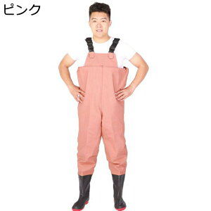 フィッシングウェーダー 胴長靴 ストッキングウェーダー 磯長靴 海 渓流 田植え 洗車 水仕事 釣り用スーツ レインブーツ ラジアル 厚底 簡単着脱 酸 アルカリ 抵抗 耐磨耗 防水つなぎ 滑らな