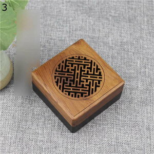 香炉 渦巻き線香皿 蓋付き 木製 茶道具 香道用 リラクゼーション オシャレ 雰囲気作り ケース 癒しグッズ 心を落ち着かせてくれる 浄化 供奉 装飾品 お祝い デスクトップの装飾 贈り物にも