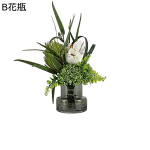 アンスリウム 造花アレンジメント 枯れない花 ガラス花瓶付き お世話不要 玄関 インテリア 田園風 リアルな外観 耐候 ダイニングテーブル 撮影小物 店舗 美術館 デパート 転居祝い 引越し祝