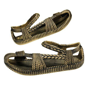 スニーカーサンダル サンダル 草編み 男性 夏 履きやすい 履き心地 軽量 スリッポン ウォーキング キャンプ 川 旅行 運転 ツーリング 滑り止め ノンスリップ 着脱簡単 シンプル