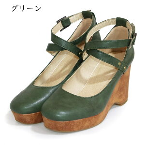 パンプス ハイヒール レディース 前厚シューズ 厚底 太ヒール ラウンドトゥ グリーン ヒール約8cm 疲れない 脱げない コンフォート 蒸れない 耐磨耗性 クッション性 超軽量 防滑 パーティー