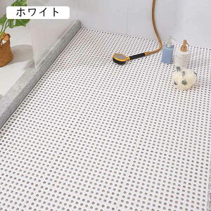 お風呂マット 30枚セット ジョイントマット 浴室内マット 洗い場マット 転倒防止 滑り止めマット TPE素材 穴直径1.4cm 厚0.9cm 浴室マット バスマット すのこ お風呂 床 シート カビ