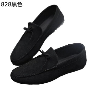 ドライビングシューズ メンズ スエード リボン ウォーキングシューズ モカシン ローファー 紳士靴 スリッポン 春夏靴 秋冬用 撥水 クッション 快適 防水 シンプル 通勤 運転 イエロー グレー
