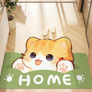 フロアマット 猫の型 かわいい 玄関マット 室内 室外 動物柄 砂落とし おしゃれ モダン 異形 カーペット PVC ビニール 滑り止め 清潔で簡単 インテリアマット 防カビ 業務用 店舗 家の入り口