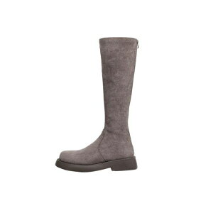 騎士ブーツ スエード ローヒール 騎士 ロングブーツ ハイヒール 秋冬 レディース 歩きやすい カジュアル セクシー ファッション 身長アップ 細見え 落ちない 防水 長ブーツ ブラウン カーキ