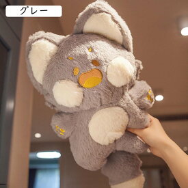 縫い包み 猫 ぬいぐるみ ねこ おもちゃ かわいい キュート 萌え 抱き枕 ふわふわ もちもち もふもふ 添い寝 癒しグッズ ネムネム スーパーソフト 柔らかい ベッドサイド ソファー 女の子 黄色