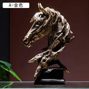 馬の頭の置物 馬の彫像 動物の彫刻 馬首 北欧風 おしゃれ 面白い 装飾 デスクトップ 玄関 樹脂 本物そっくり 馬 頭 像 クリスタル 工芸品 オフィス ワイン棚の飾り付け リビングルーム プレ