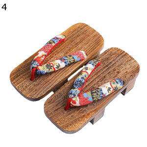 二枚歯 下駄 焼き桐 茶台 スリッパ 和柄 鼻緒 トングサンダル レディース つっかけ 桐台 木製 厚底 女性 和服用 コスプレ用 着物 浴衣用 通気性 軽量 滑り止め 草履 夏 散歩 旅行 お祭り 花火