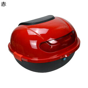 バイク リアボックス リアケース トップケース 大容量 脱着可能式 反射板 背もたれ 鍵 ロック 原付 スクーター オートバイ 防水性 ヘルメットいれ 防犯対策用 鍵2本 汎用ベース 取付用金具セ