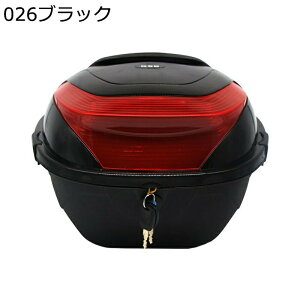 原付 モノロックケース リアボックス 着脱可能式 キーロック可能 スクーター用 ヘルメット収納 汎用 大容量 耐衝撃 頑丈 防水防塵 防犯対策用 取り付け部品付き 買い物 通勤