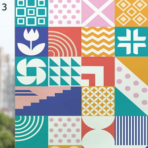 すりガラス 教会のステンドグラス 教会 網ガラス 花柄 花 アーガイル柄 窓飾りシート 目隠しシート 窓用 外から見えない 静電貼り 水で貼るだけ 貼り直し可能 装飾 飛散防止 日差し対策