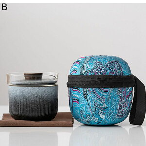 ティーカップ 急須 1客セット ティーポット 旅行セット 陶磁器 茶こし付 コンパクト ポータブル 茶葉入れ 携帯型 旅行 収納バッグ付き 軽量茶器 持ち運び便利 日式 おしゃれ オフィス用 お家