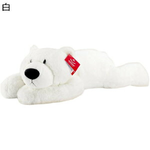縫いぐるみ 白熊 うつ伏せる ロング 体長い ぬいぐるみ アイスベア おもちゃ クマ くま クリスマスプレゼント 抱きまくら うつ伏せる 可愛い 萌え もこもこ ふわふわ 癒しグッズ キュート 30c